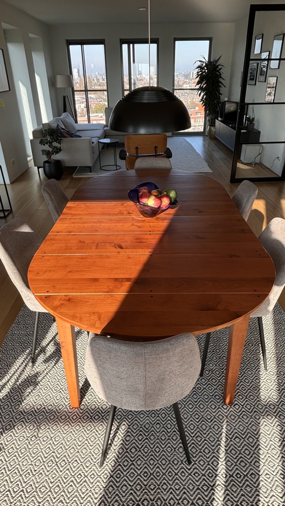 Image 1 of Cherry dining table