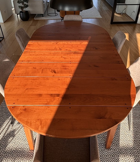 Image 1 of Cherry dining table