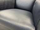 Fauteuil Leolux Calinda Cuir bleu