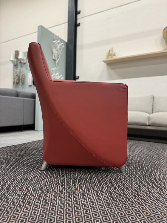 Image 1 of Leolux Dolcinea Armchair Red Leather