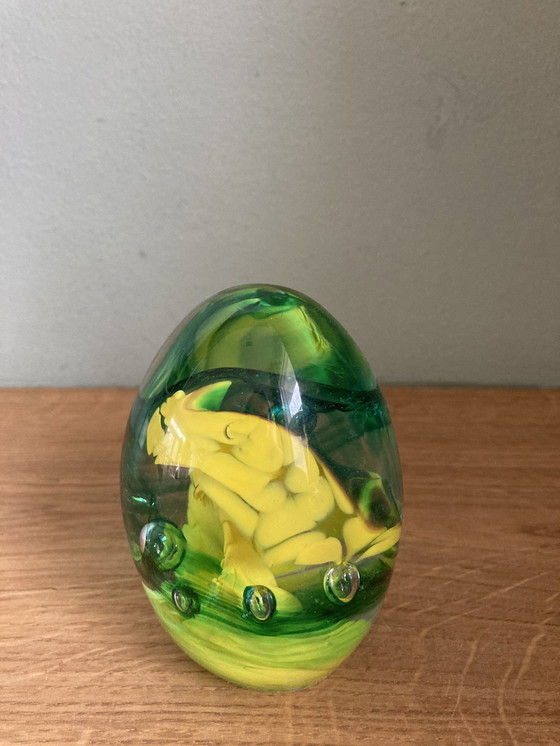 Image 1 of Glasfabriek Leerdam glass egg