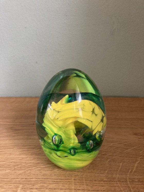 Image 1 of Glasfabriek Leerdam glass egg