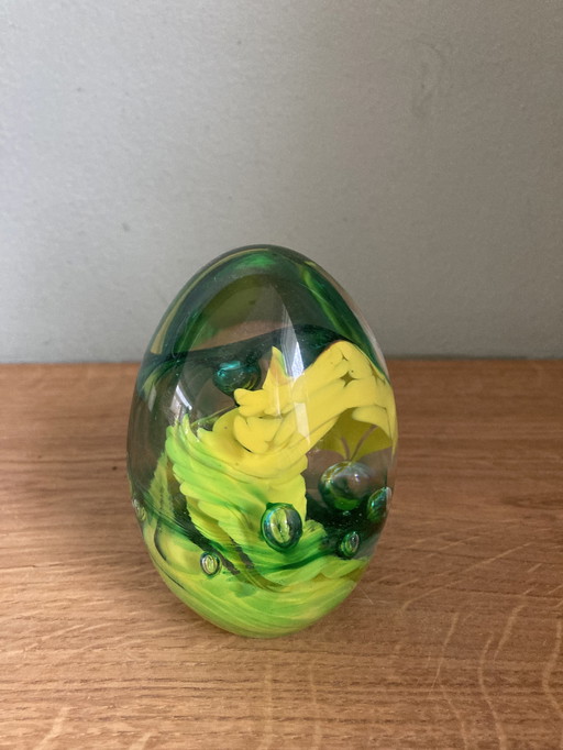 Glasfabriek Leerdam glass egg