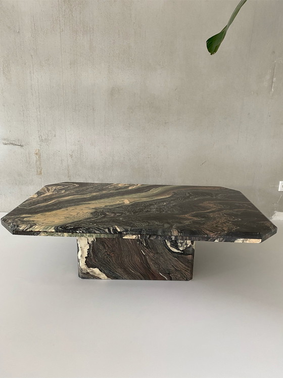 Image 1 of Marble coffee table - green marble