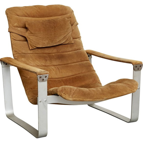 Image 1 of Vintage armchair "Pulkka" by Ilmari Lappalainen for Asko