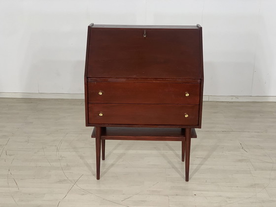 Image 1 of secrétaire années 60 bureau armoire vintage buffet
