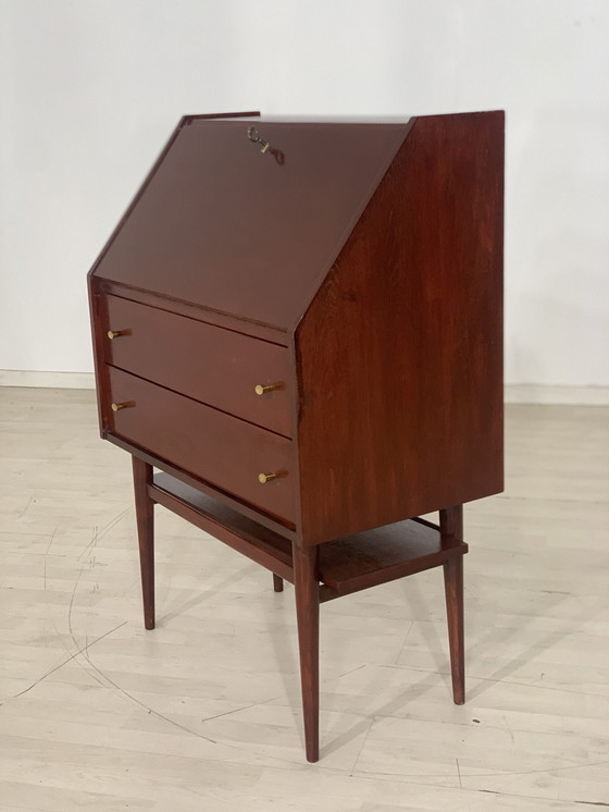 Image 1 of 60s secretary desk writing desk vintage sideboard
