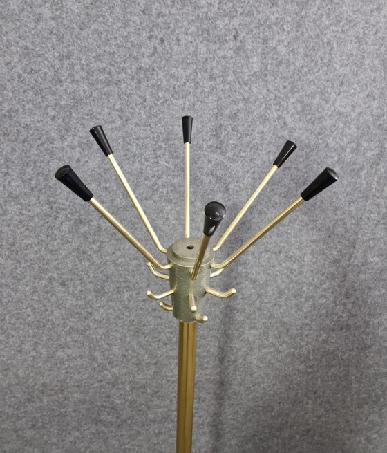 Image 1 of Appendiabiti appendiabiti guardaroba vestiti giacche portaombrelli Art Deco Bauhaus anni '40 Vintage Retro 