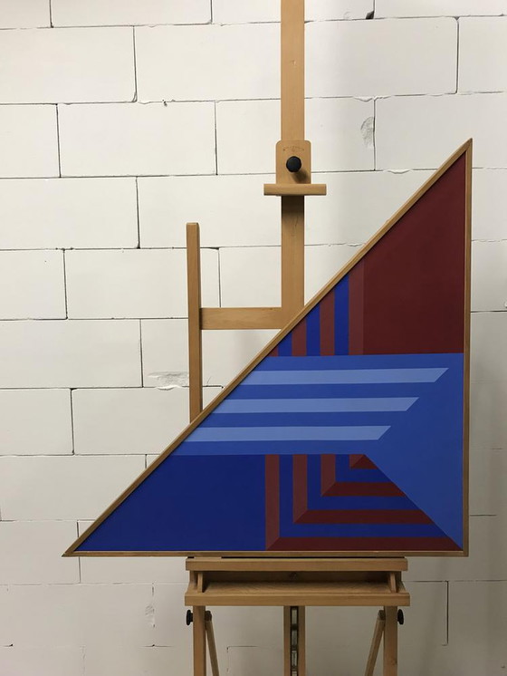 Image 1 of Diagonalen in driehoek