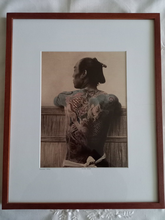 Image 1 of Japanese "Paysan Tatoué" Photograph Yellowkorner