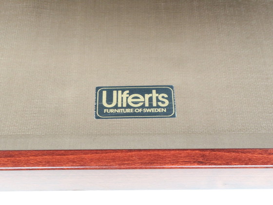 Image 1 of Fauteuil vintage en cuir d'Ulferts Suède fabriqué dans les années 1970