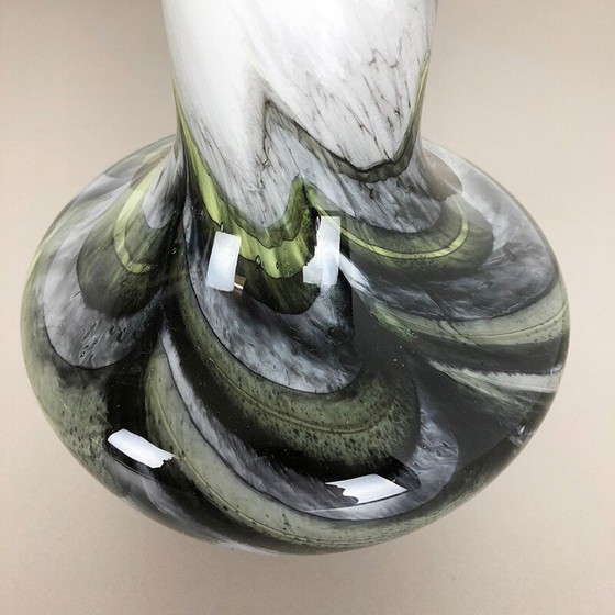 Image 1 of Vintage italian opaline Florence Vase from Italy 1970