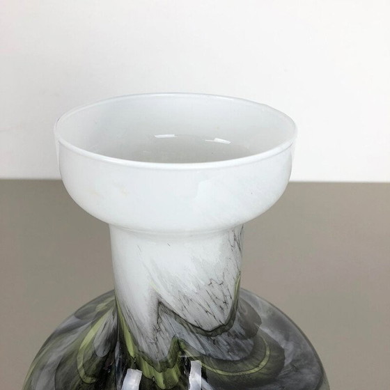 Image 1 of Vintage italian opaline Florence Vase from Italy 1970