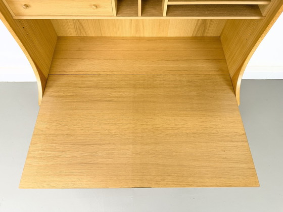 Image 1 of Danish Secretary In Oak By Børge Mogensen For Søborg Møbelfabrik, 1960S