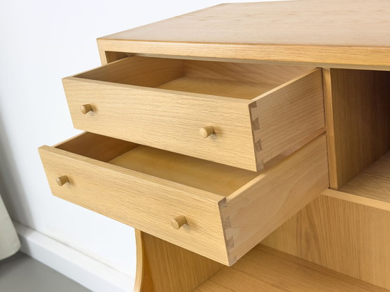 Image 1 of Danish Secretary In Oak By Børge Mogensen For Søborg Møbelfabrik, 1960S