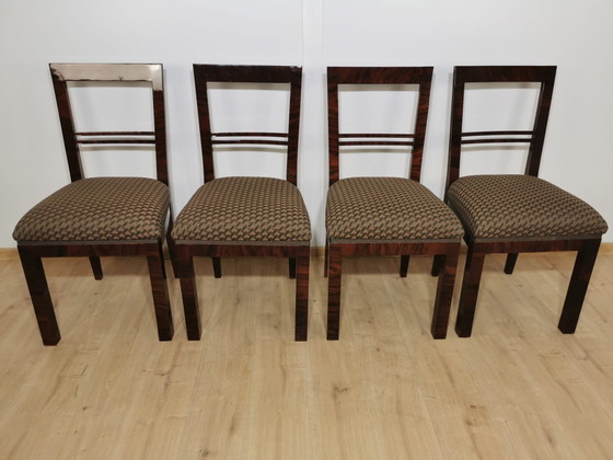 Image 1 of Art Deco Dining Chairs