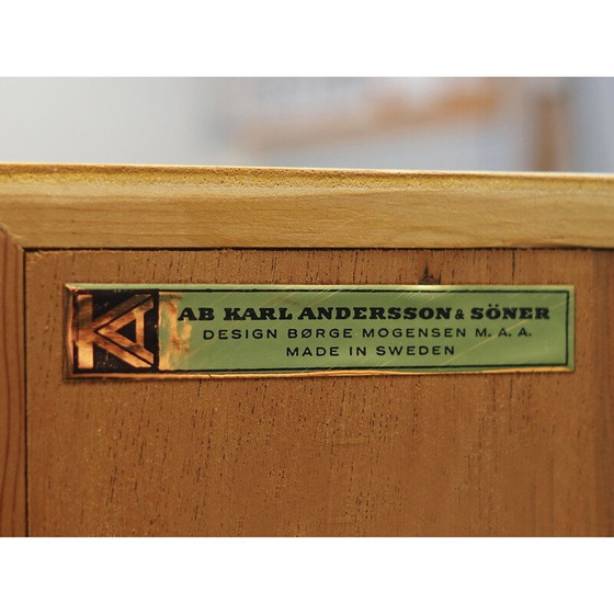 Image 1 of Vintage oak cabinet by Børge Mogensen for Ab Karl Andersson and Söner, 1960s