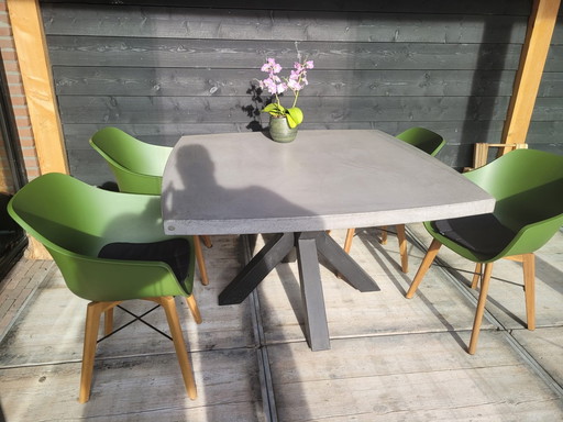 Henders & Hazel Concrete Dining Table