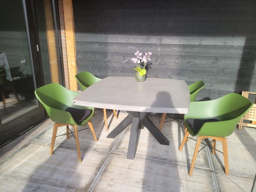 Henders & Hazel Concrete Dining Table