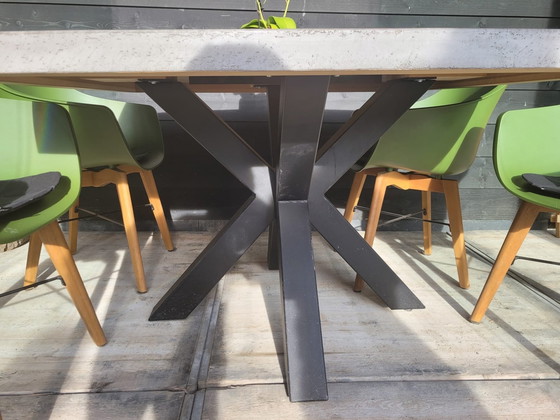 Image 1 of Henders & Hazel Concrete Dining Table