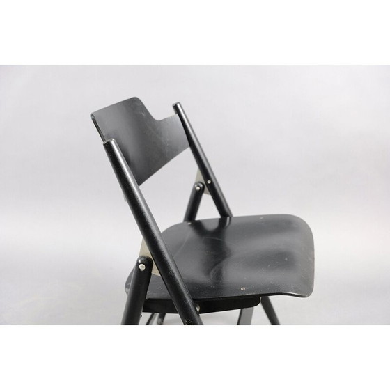 Image 1 of Vintage SE18 folding chair in beech by Egon Eiermann for Wilde and Spieth, Germany 1960
