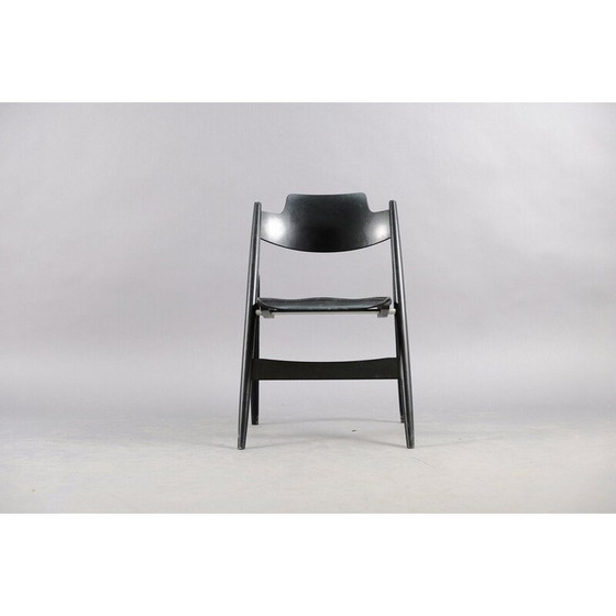 Image 1 of Vintage SE18 folding chair in beech by Egon Eiermann for Wilde and Spieth, Germany 1960