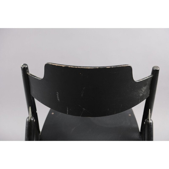 Image 1 of Vintage SE18 folding chair in beech by Egon Eiermann for Wilde and Spieth, Germany 1960