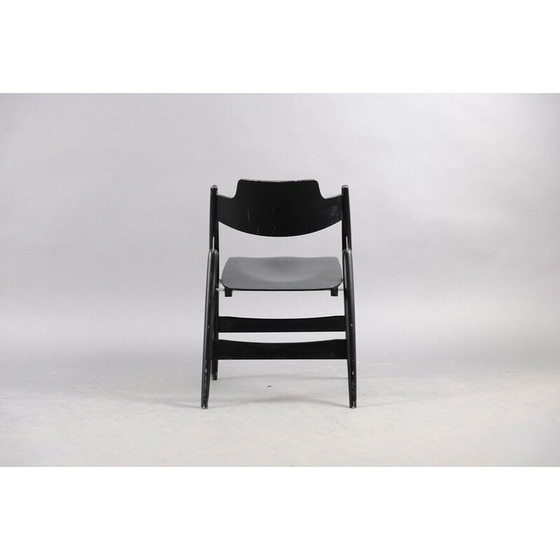 Image 1 of Vintage SE18 folding chair in beech by Egon Eiermann for Wilde and Spieth, Germany 1960