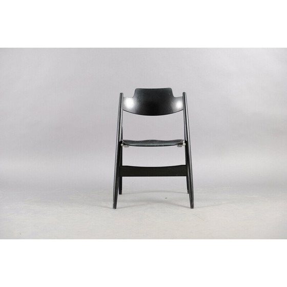 Image 1 of Vintage SE18 folding chair in beech by Egon Eiermann for Wilde and Spieth, Germany 1960