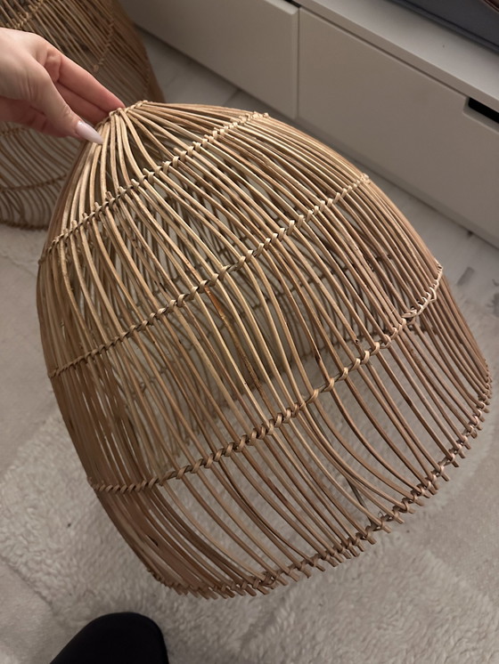 Image 1 of Pendant Lamp Rattan Cane