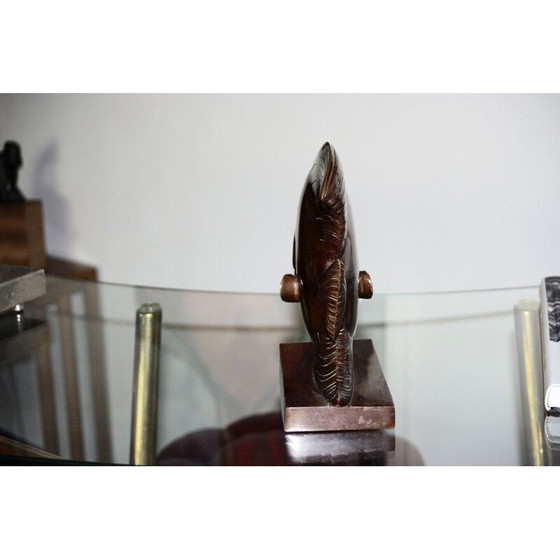 Image 1 of Vintage fish in Indochinese bronze 1950s