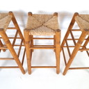 3X Vintage Barstool