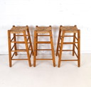 3X Vintage Barstool