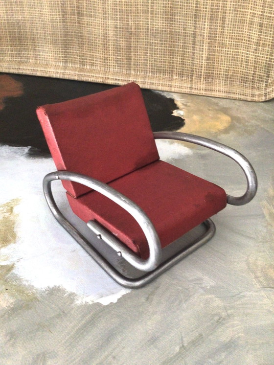 Image 1 of Set di mobili in miniatura del 1940.