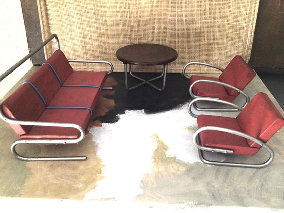 Image 1 of Set di mobili in miniatura del 1940.