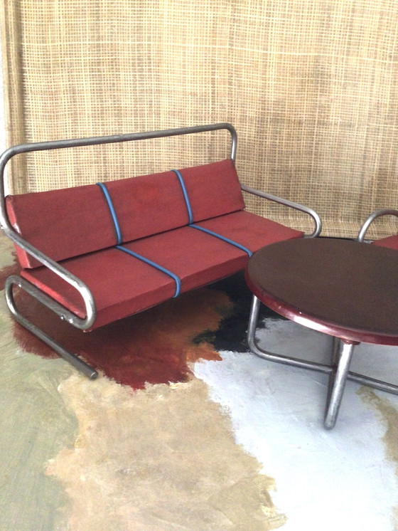 Image 1 of Set di mobili in miniatura del 1940.