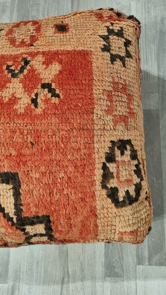 Image 1 of Vintage Berber Pouf From Morocco