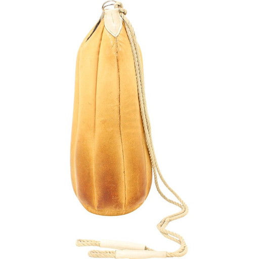 Vintage leather boxing bag, 1970