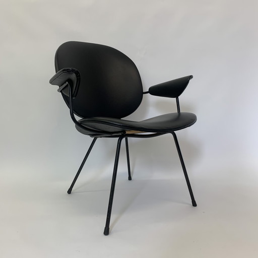 Chaise longue Gispen Kembo, design du milieu du siècle, années 1950