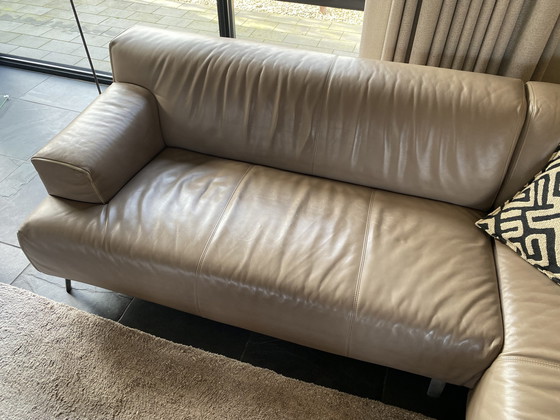 Image 1 of Leolux corner sofa