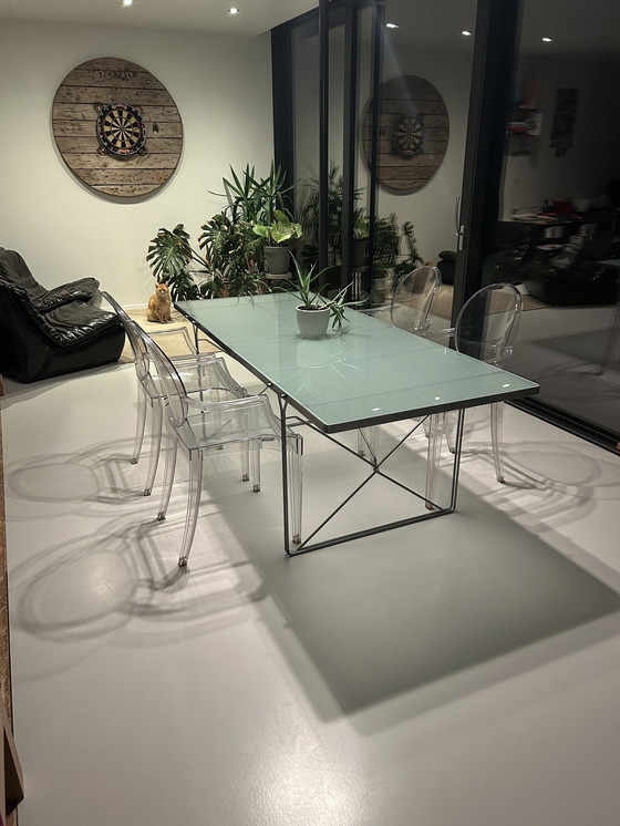 Image 1 of Ikea Moment Glas Table