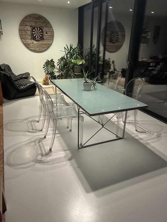 Image 1 of Ikea Moment Glas Table