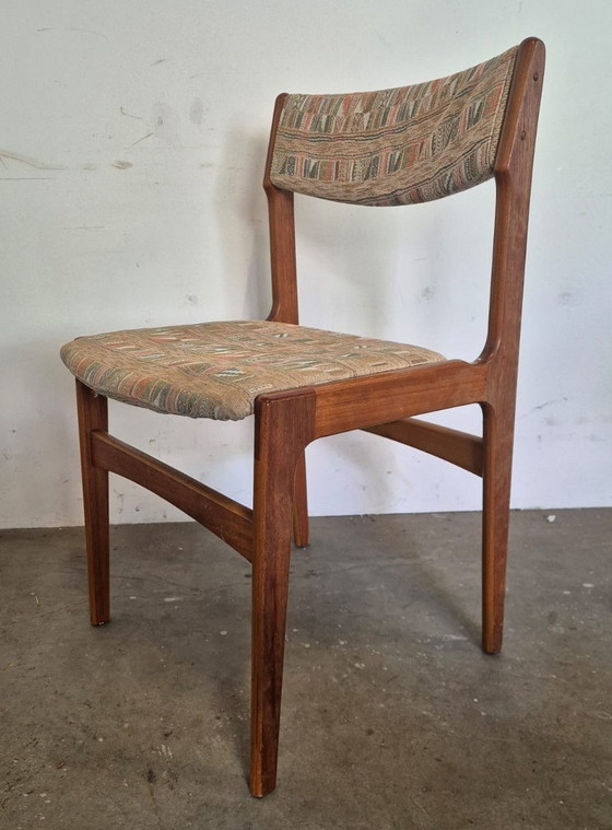 Image 1 of Teak Danish Design Dining Chairs Set