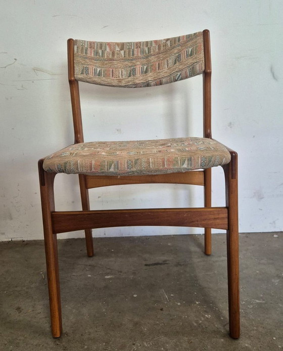 Image 1 of Teak Danish Design Dining Chairs Set