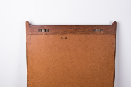Image 1 of Grande specchio da parete in teak danese di Pedersen &amp; Hansen, 1960.