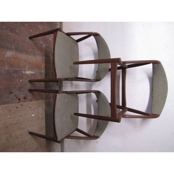 Image 1 of Set of 3 vintage chairs by Kai Kristiansen, Denmark