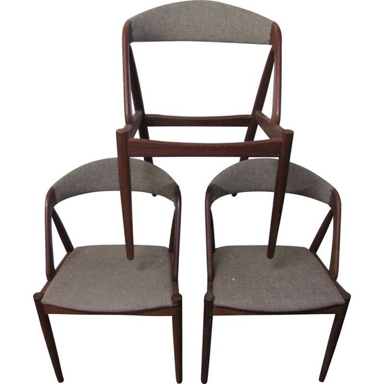 Image 1 of Set of 3 vintage chairs by Kai Kristiansen, Denmark
