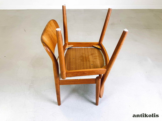 Image 1 of Set of 2 Niels Koefoed Mid - Century Ole Chairs Koefoeds Hornslet Teak