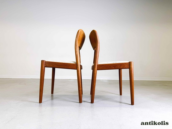 Image 1 of Set of 2 Niels Koefoed Mid - Century Ole Chairs Koefoeds Hornslet Teak