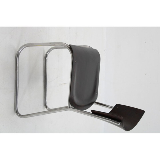 Image 1 of Vintage Bauhaus tubular chair in beech plywood, 1930